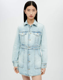 Trucker Dress | Opal Indigo