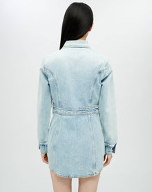 Trucker Dress | Opal Indigo