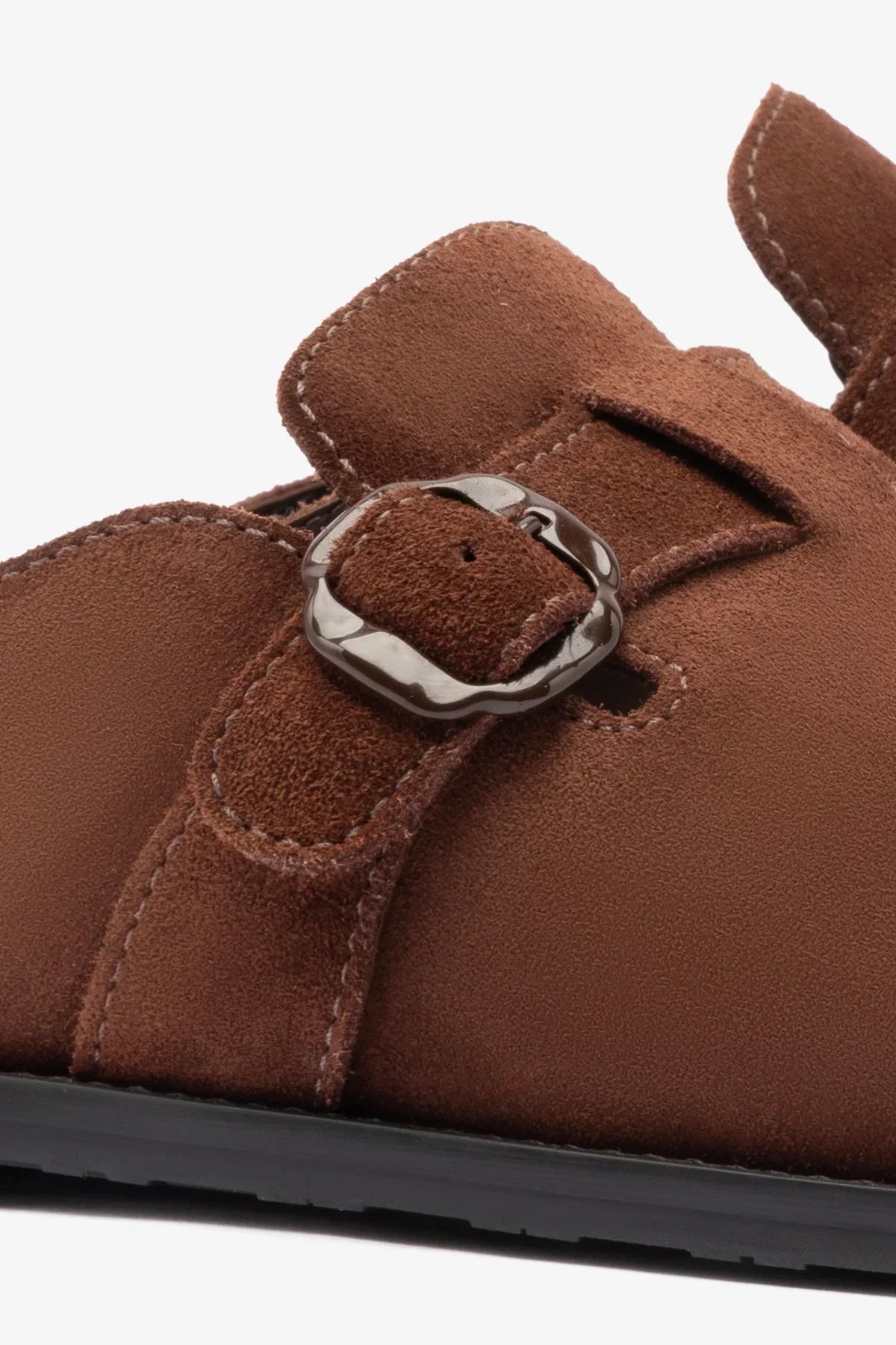 Milan Clog Suede | Brown