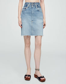 Levi's Double Waisted Pencil Skirt | Indigo