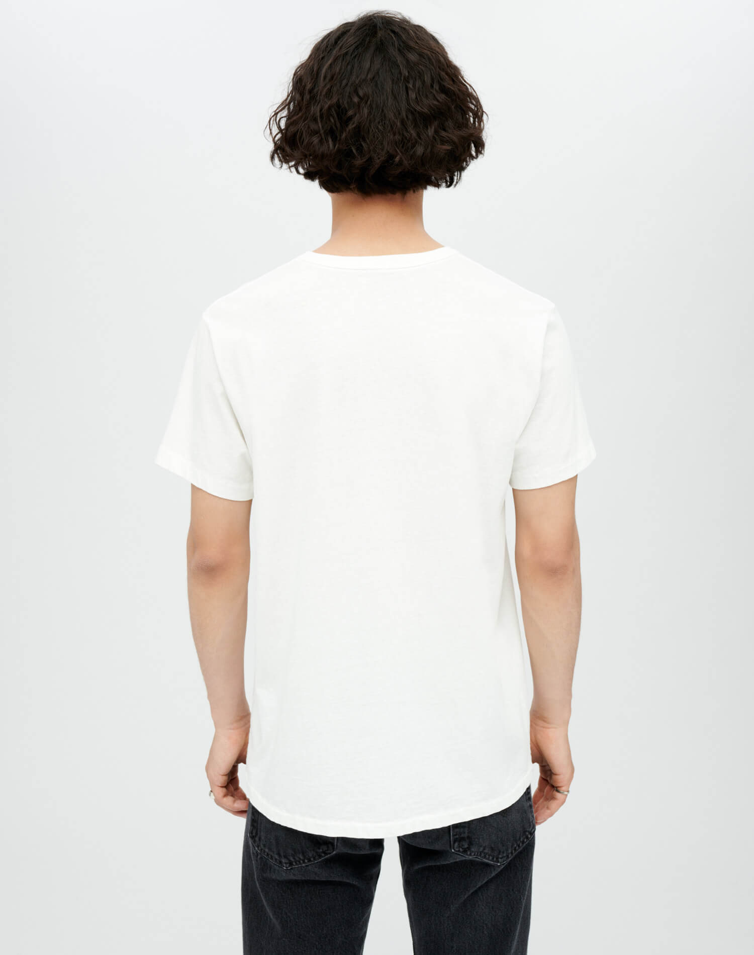 Mens | Classic "Eye Ball" Tee | Old White