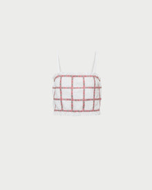 Color: Cream/Red Ribbon