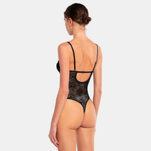 OW Collection Layce Bodysuit | Black Caviar