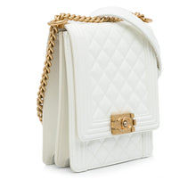 Chanel Pre-Owned North South Boy Flap | Women | White