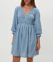 Zuri Smocked Mini Dress | Breeze Combo