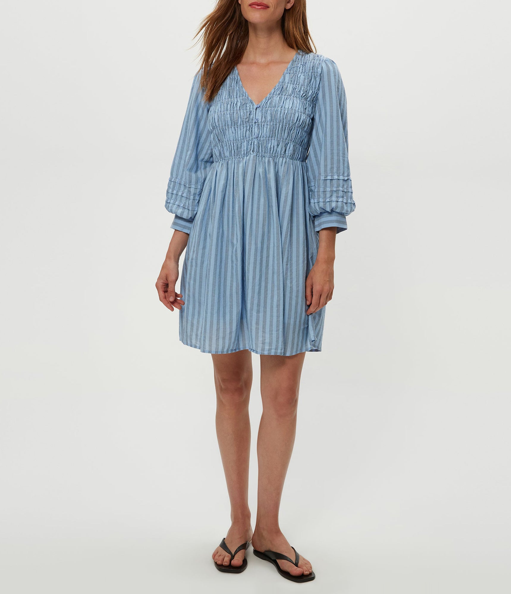Zuri Smocked Mini Dress | Breeze Combo