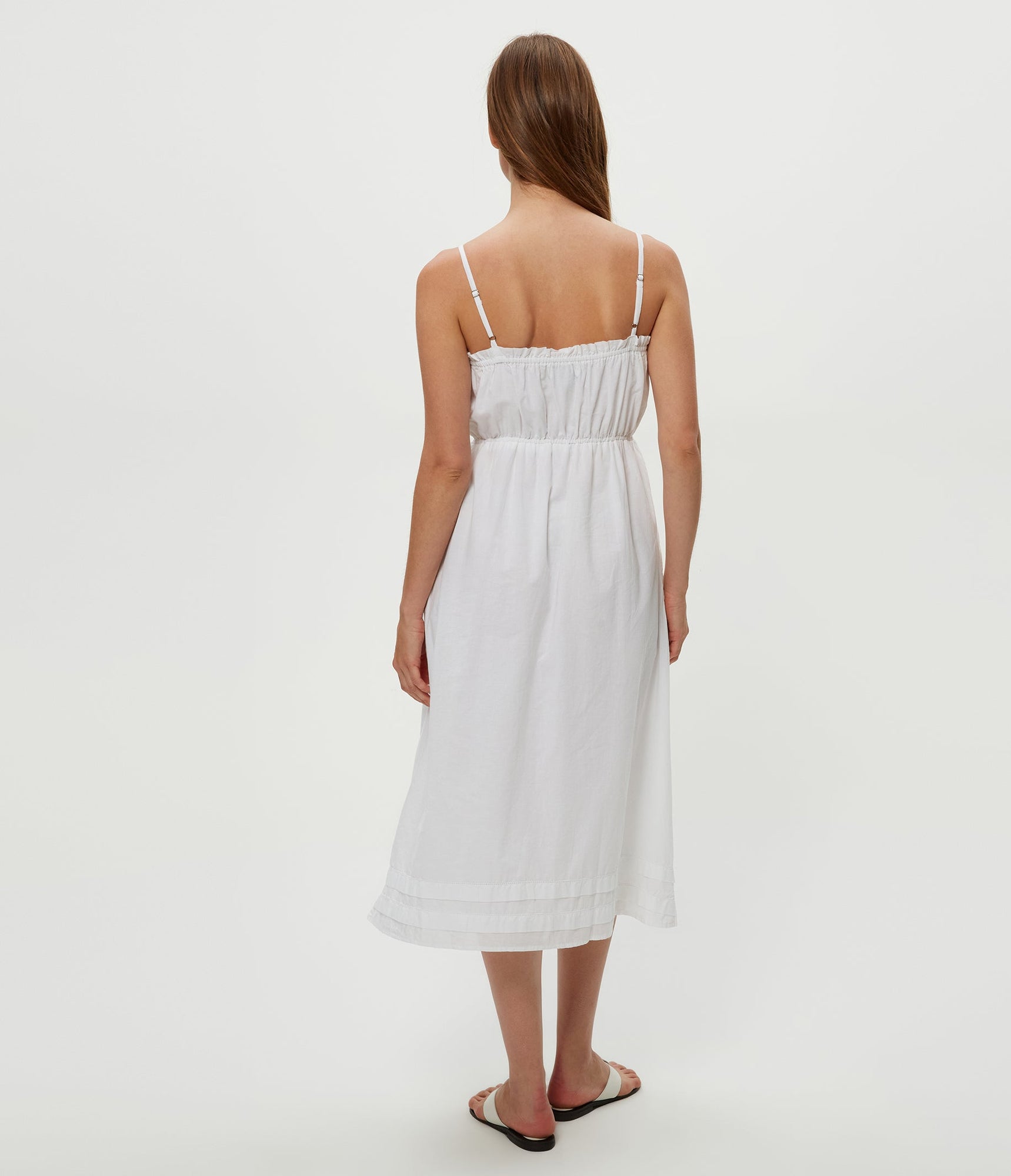 Glenda Strappy Maxi Dress | White