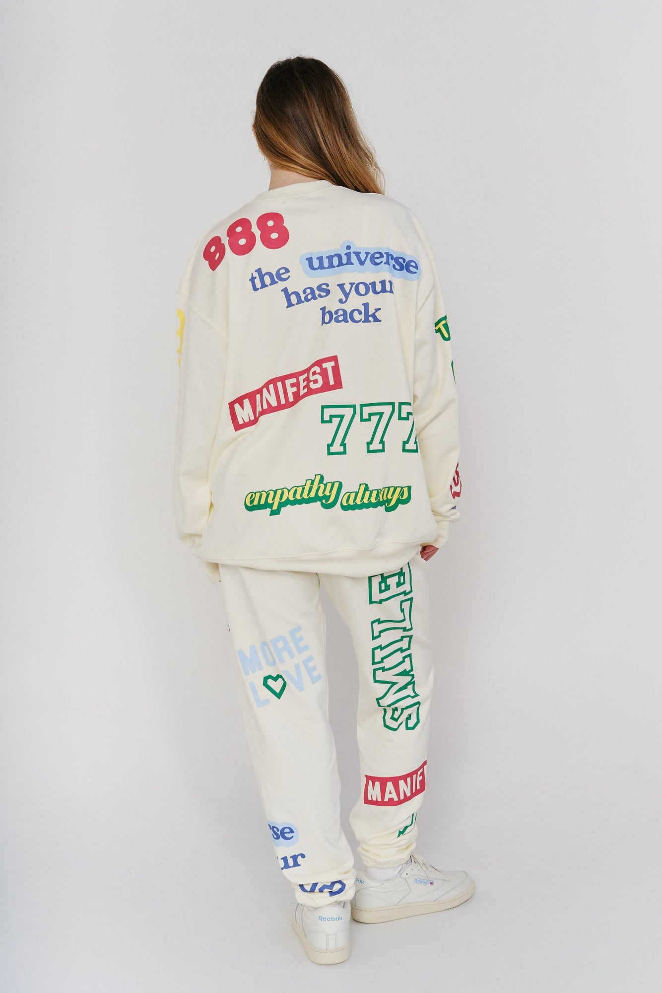 Affirmations Sweatpants | Pearl