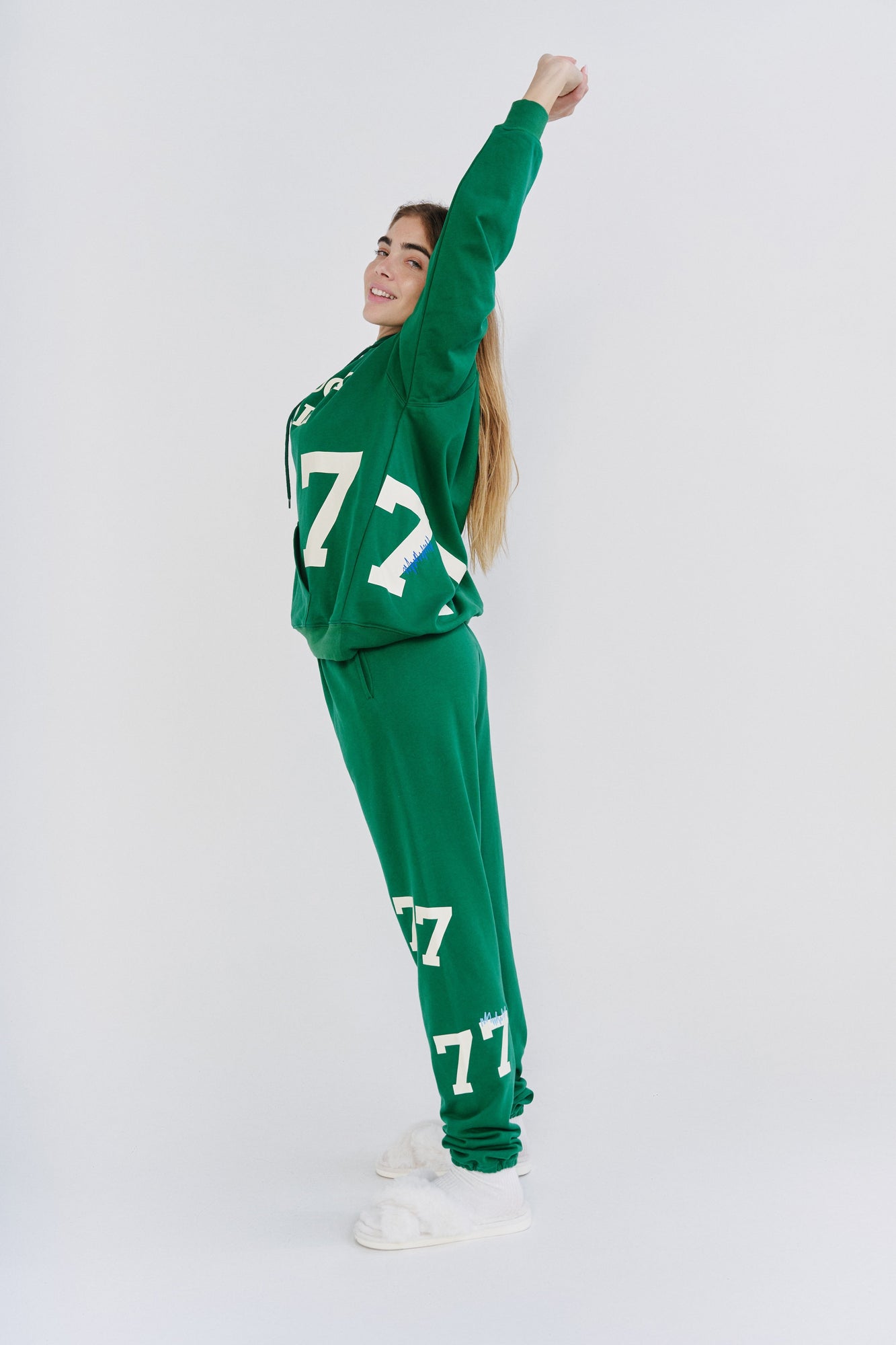My Good Luck Hoodie | Emerald Green
