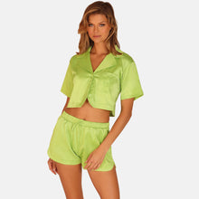 OW Collection LEMONGRASS Shorts Shorts 050 - Green