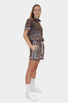 Leopard Game Weekend Shirt | Multicolor