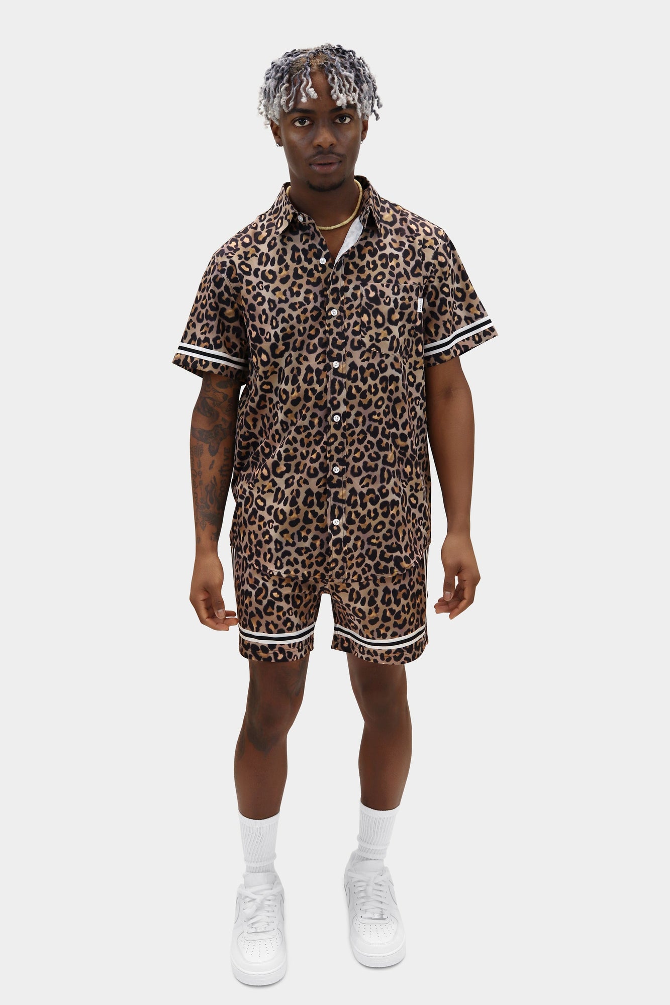 Leopard Game Weekend Shirt | Multicolor