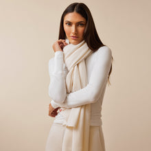 Women | Wool Cashmere Scarf | Dove