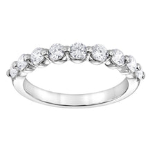 0.50 CT Round Lab-Grown Diamond | Wedding Band Ring - II | 14K White Gold | F Color | VS Clarity