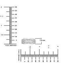 Womens | 0.33 CT Round Cut Lab Grown Accent Diamond | Fashion Ring | Sterling Silver | H-I-SI3/I1