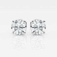 1.50 CT Round Lab-Grown Diamond | Stud Earrings | 14K White Gold | G Color | SI Clarity