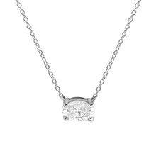 Womens | 0.45 CT Round Cut Lab Grown Accent Diamond | Solitaire Pendant Necklace | 14K White Gold | G-VS1