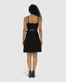 Women | Love Her Madly Knit Dress | Black