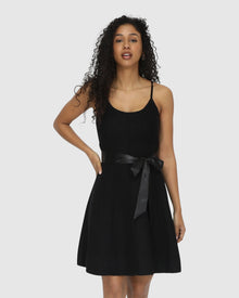 Women | Love Her Madly Knit Dress | Black