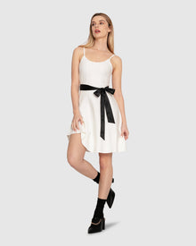 Women | Love Her Madly Knit Dress | White
