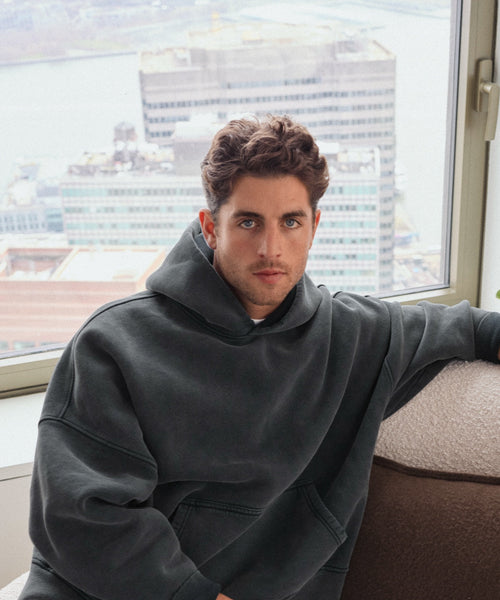 The Jumbo Hoodie | Heather Grey