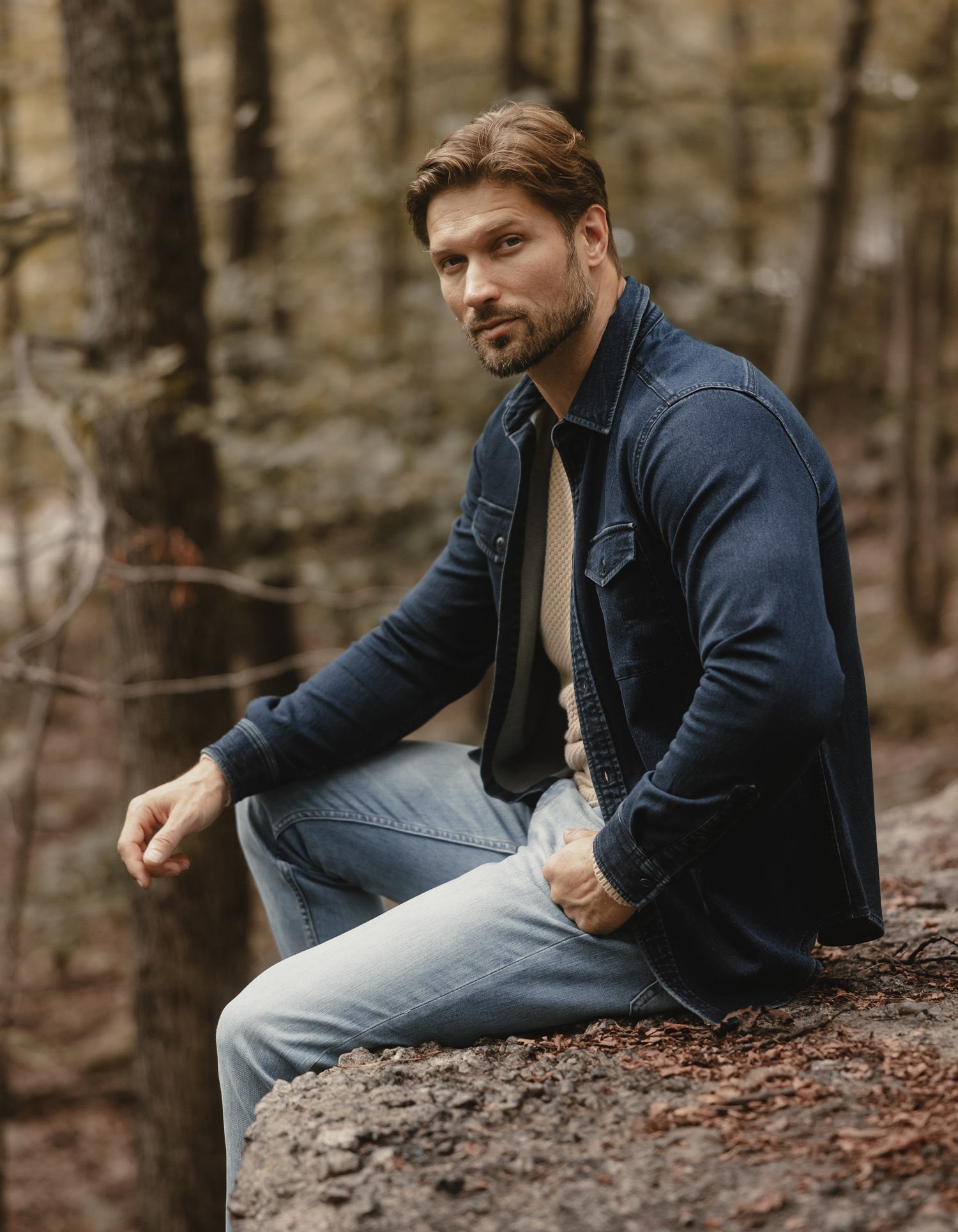 Men | Big Jake Shirt | Dark Indigo