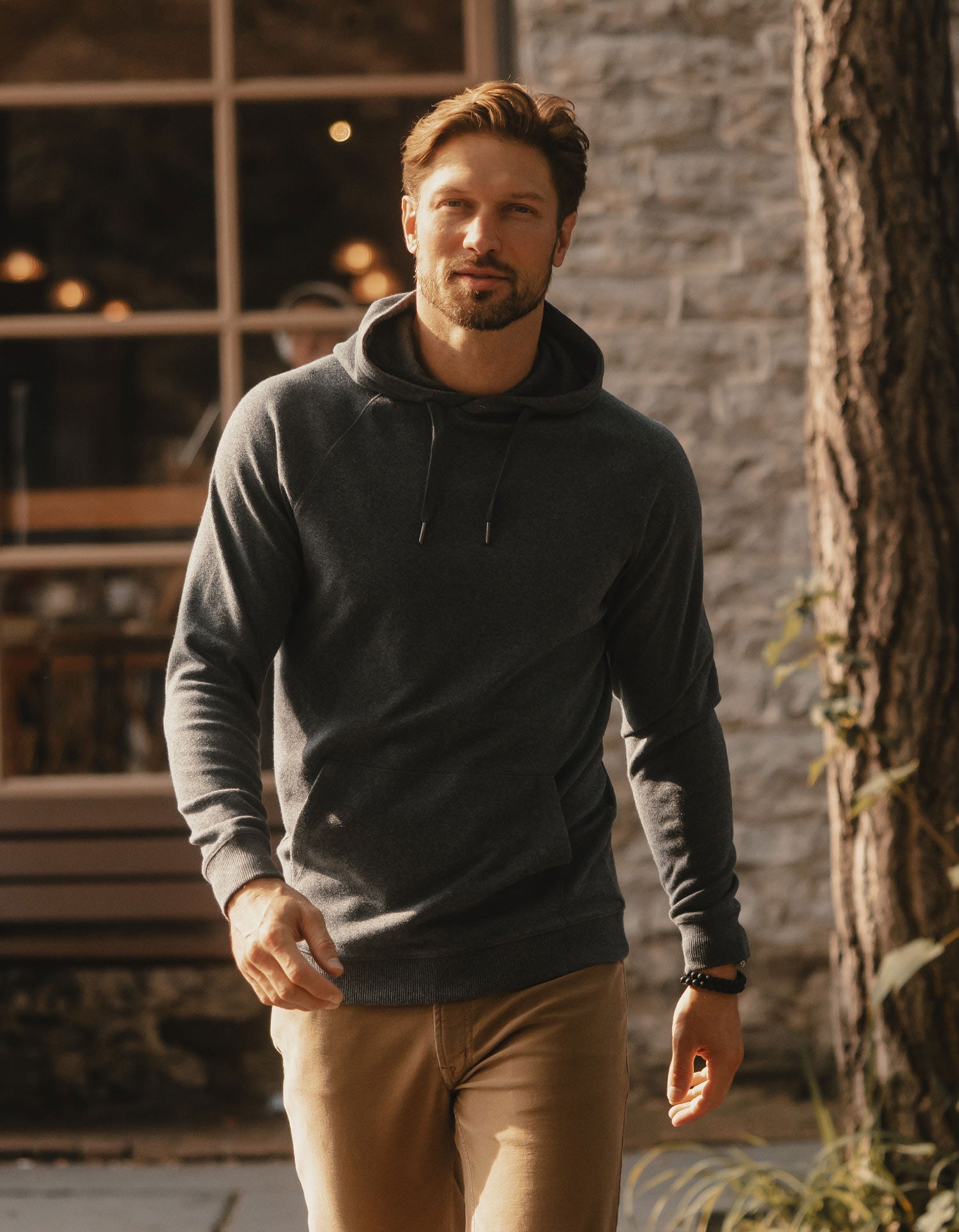 Men | Puremeso Weekend Hoodie | Charcoal
