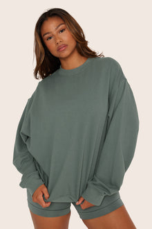 Lightweight Sweats Classic Crewneck | Wave