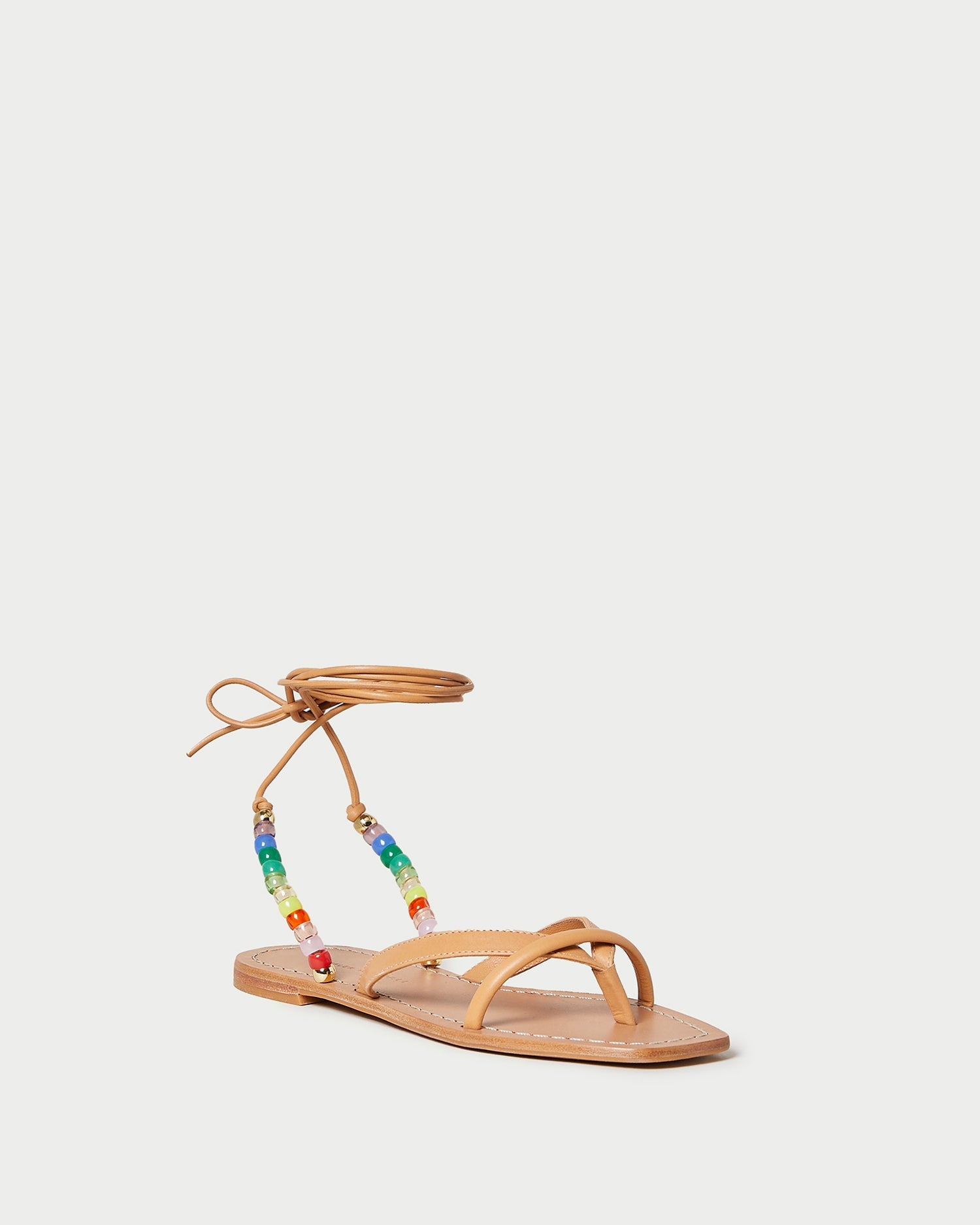 Lilla Wrap Sandal | Honey/Multi