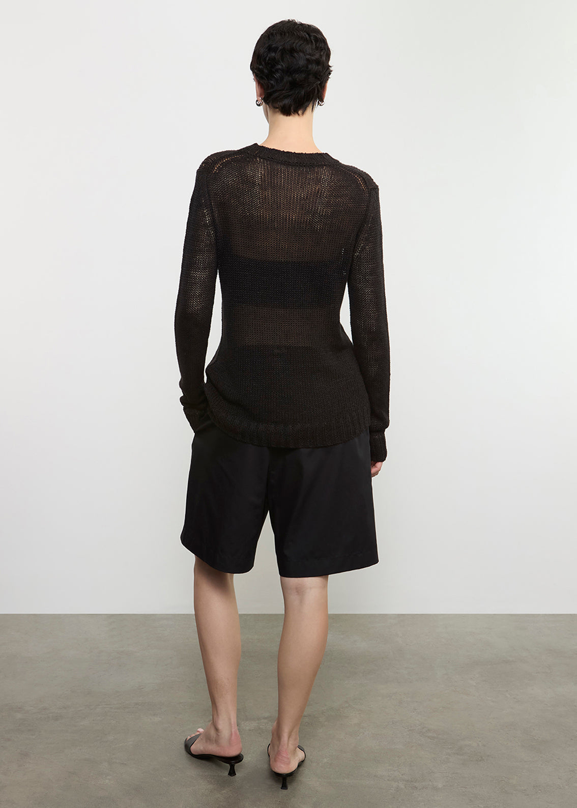 Poplin Resort Short | Black