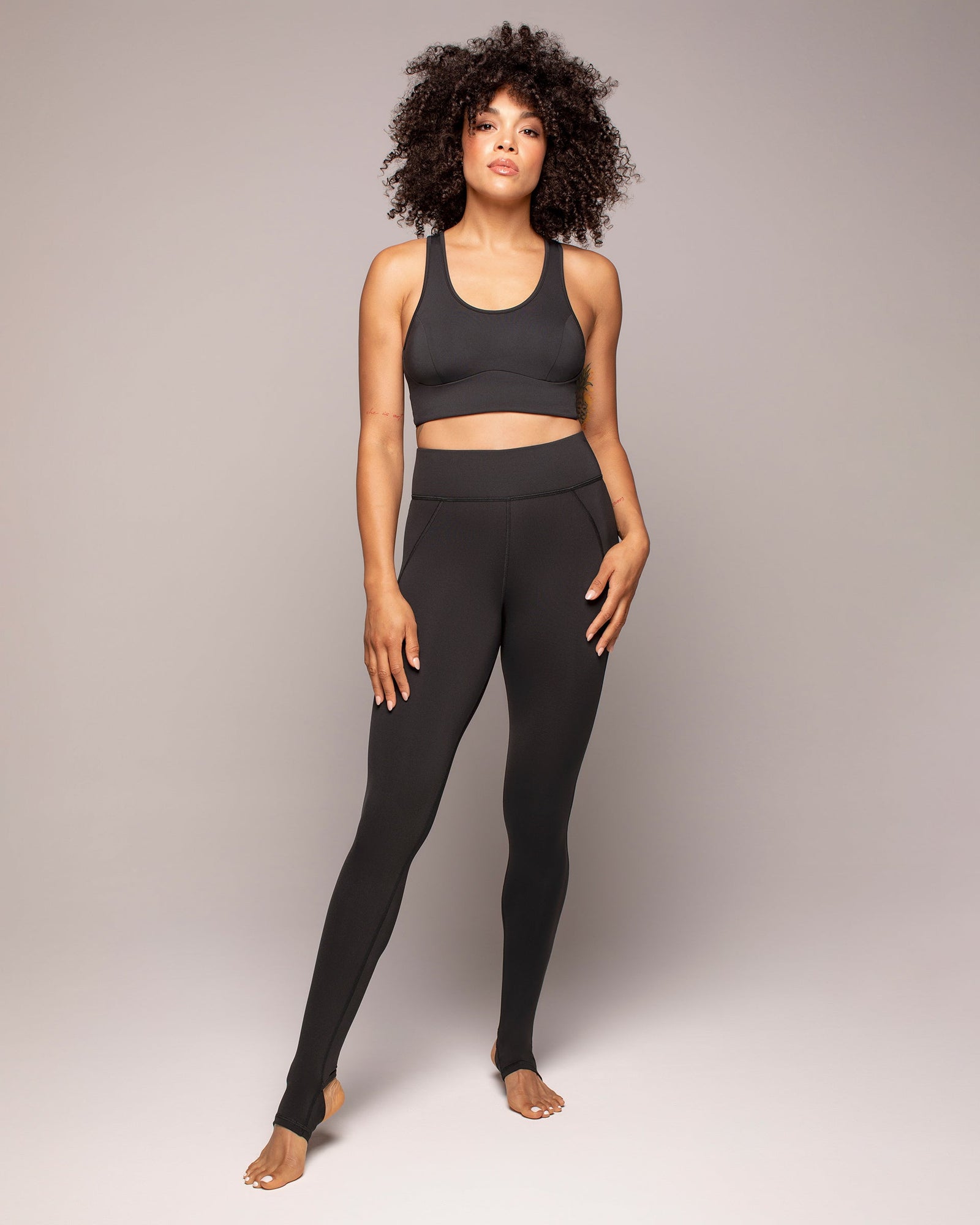 Liquid Stirrup Legging | Black