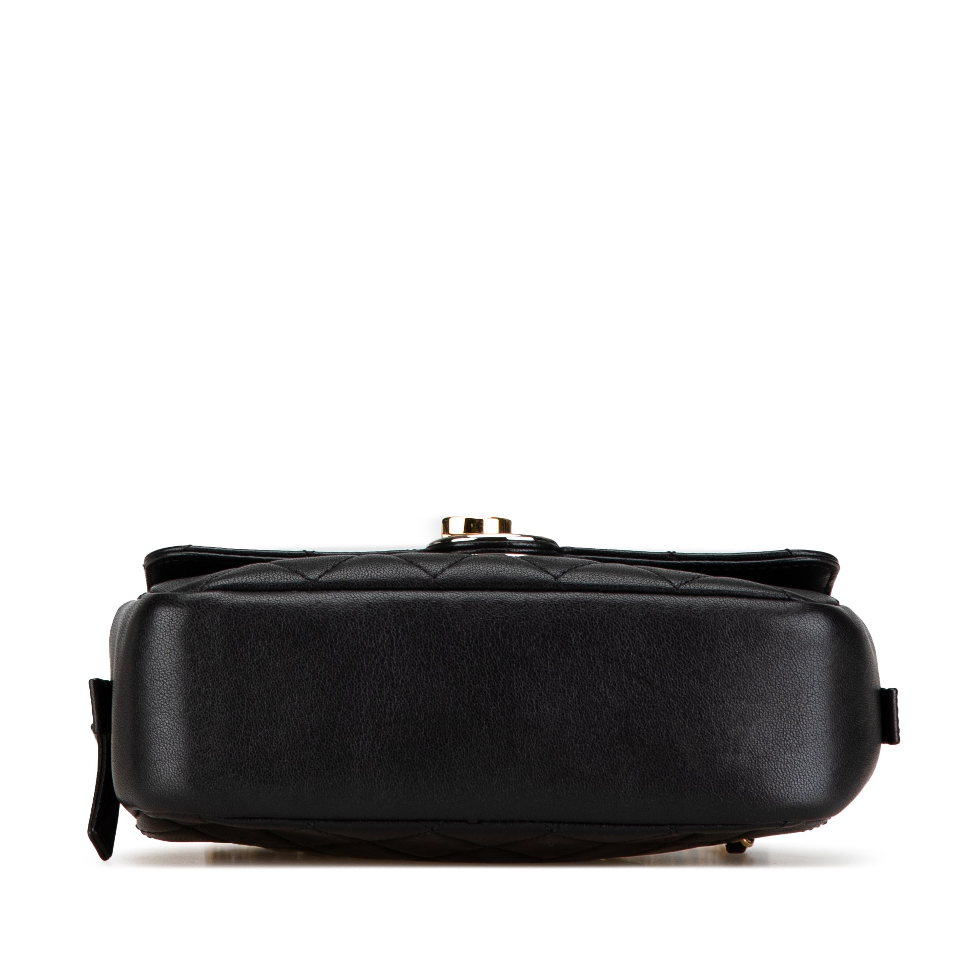 Chanel | Pre-Owned CC Quilted Lambskin Chain Camera Bag | Black