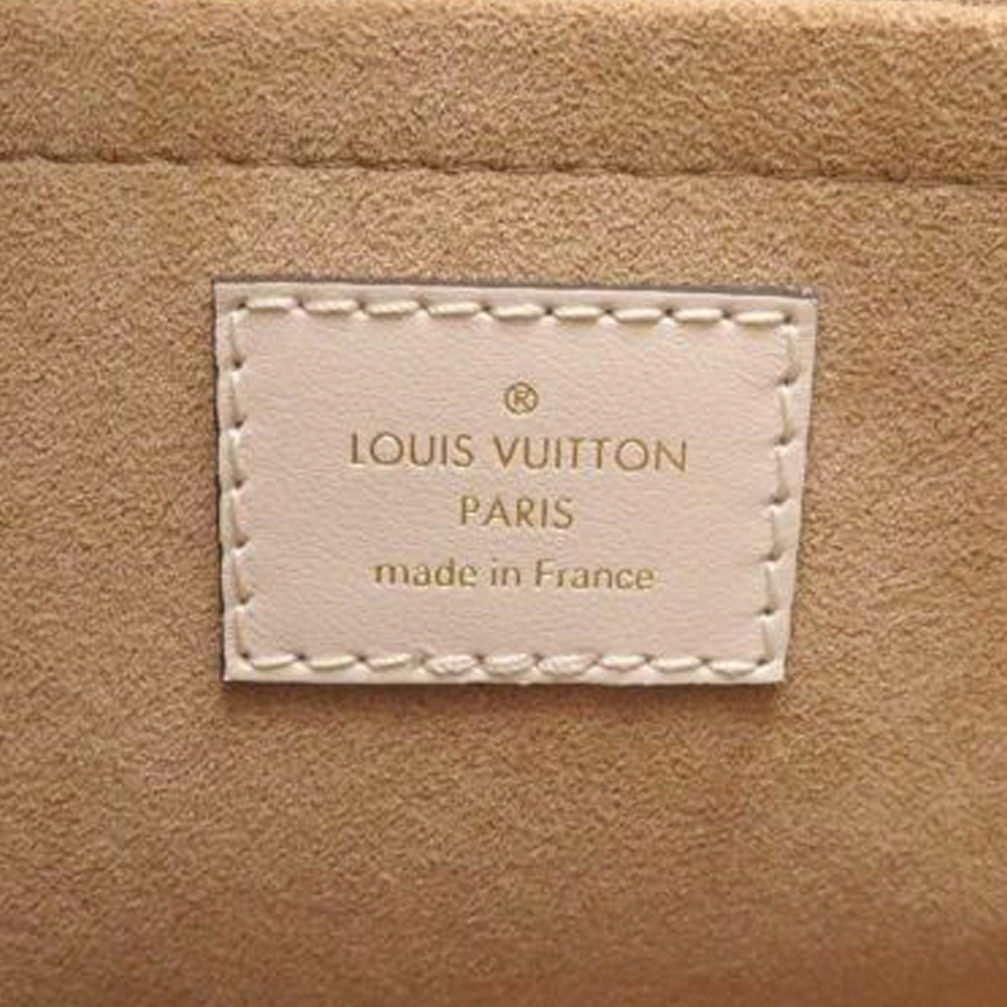 Louis Vuitton Pre-Owned Mahina On My Side MM | Women | Brown x Beige