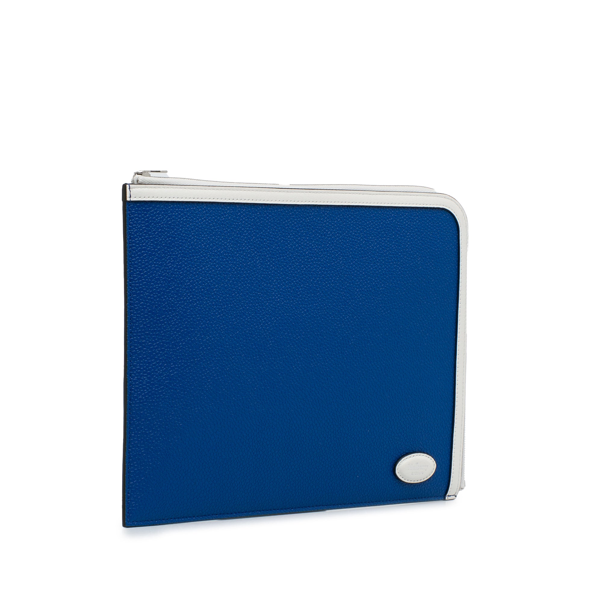 Mulberry | Pre-Owned X Richard Malone Zip Clutch | Blue