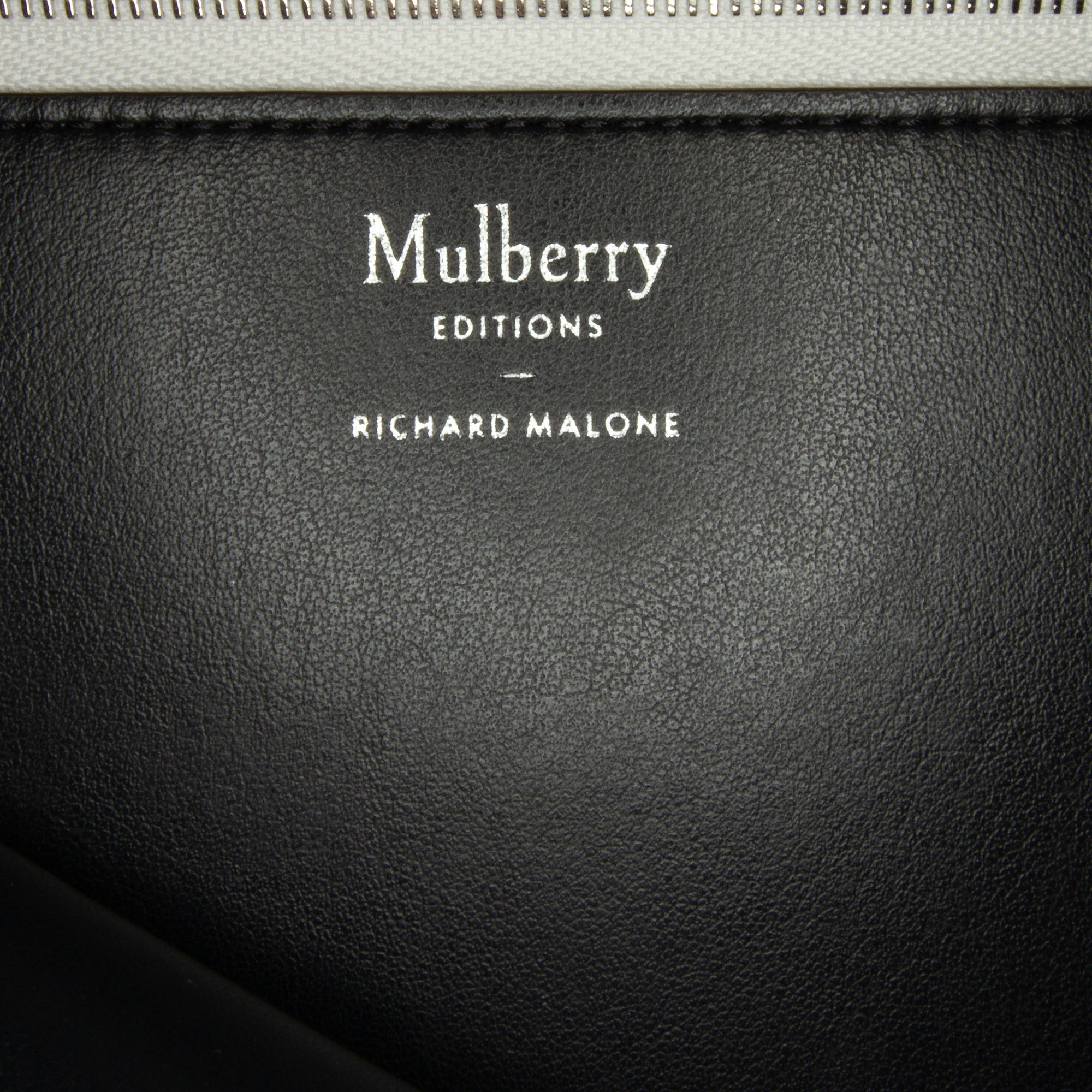 Mulberry | Pre-Owned X Richard Malone Zip Clutch | Blue