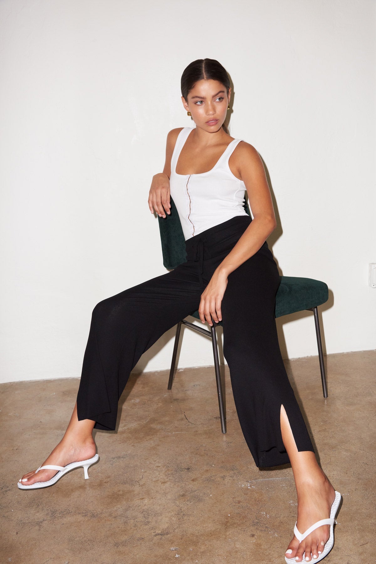 Women | Kismet Ribbed Pant | Black