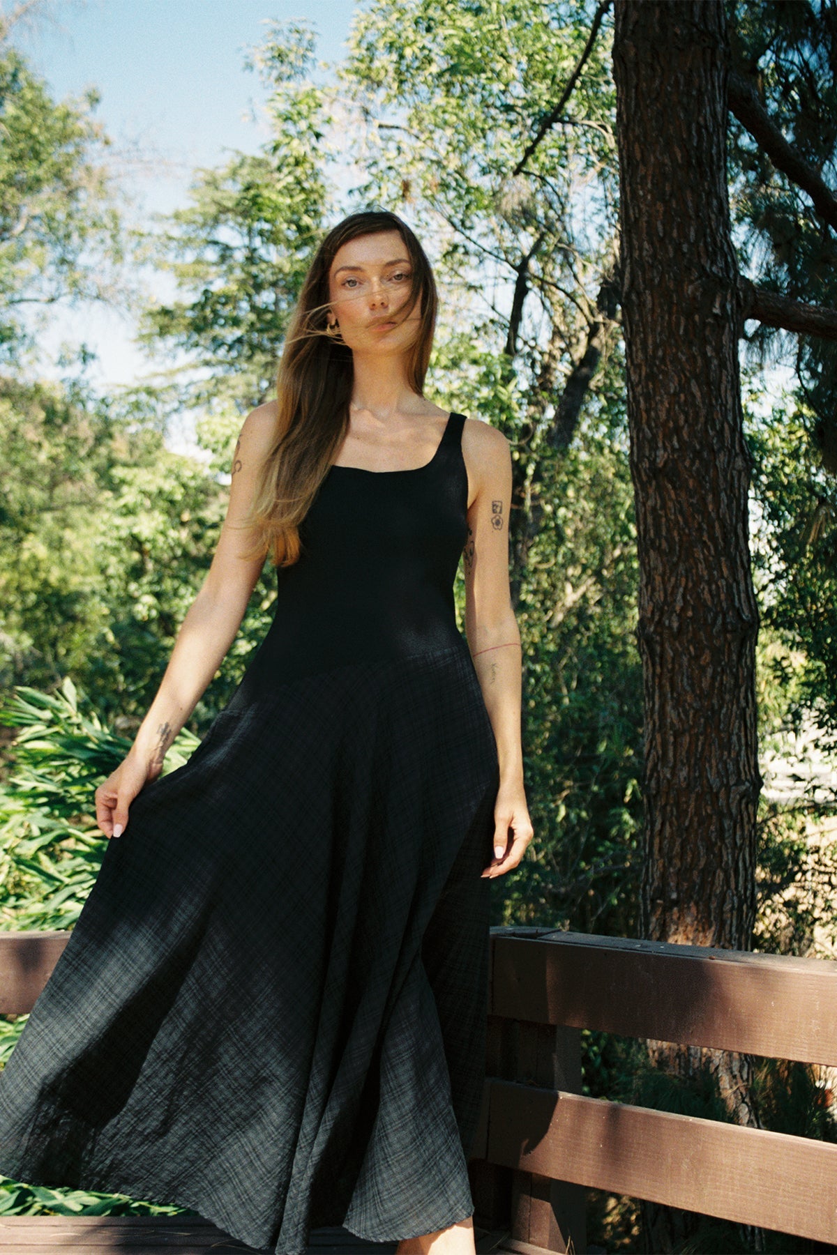 Women | Reign Dress | Raven Plaid
