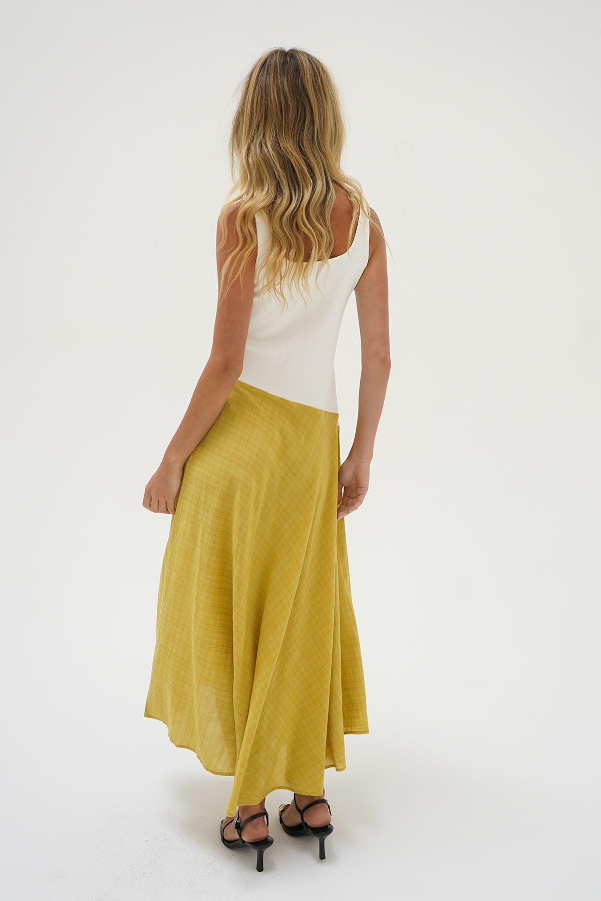 Women | Reign Dress | Marigold Plaid