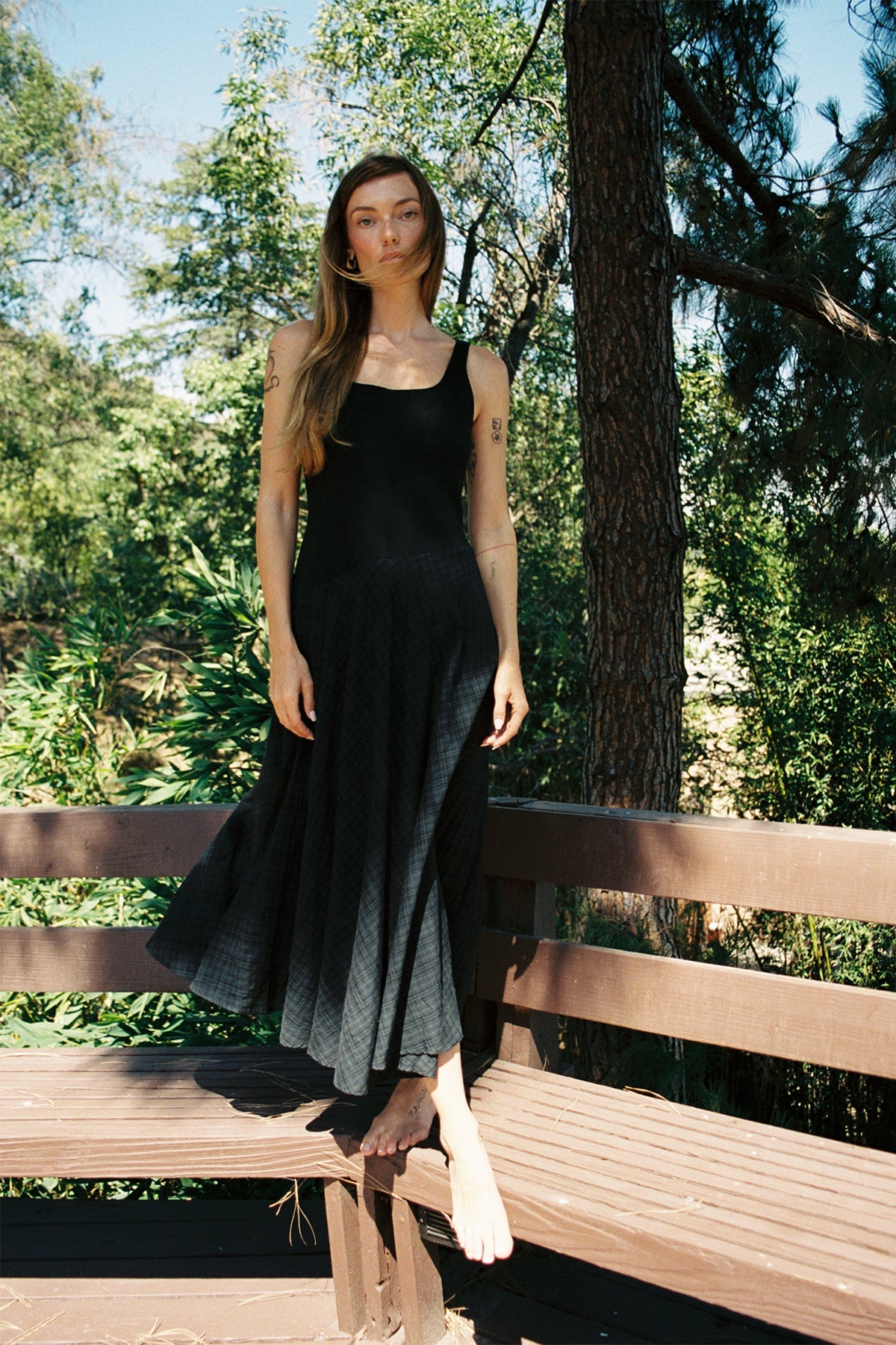Women | Reign Dress | Raven Plaid