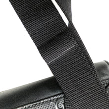 Gucci | Pre-Owned GG Embossed Perforated Double Belt Bag | Black