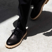 Mens | Logan | Antique Black Leather