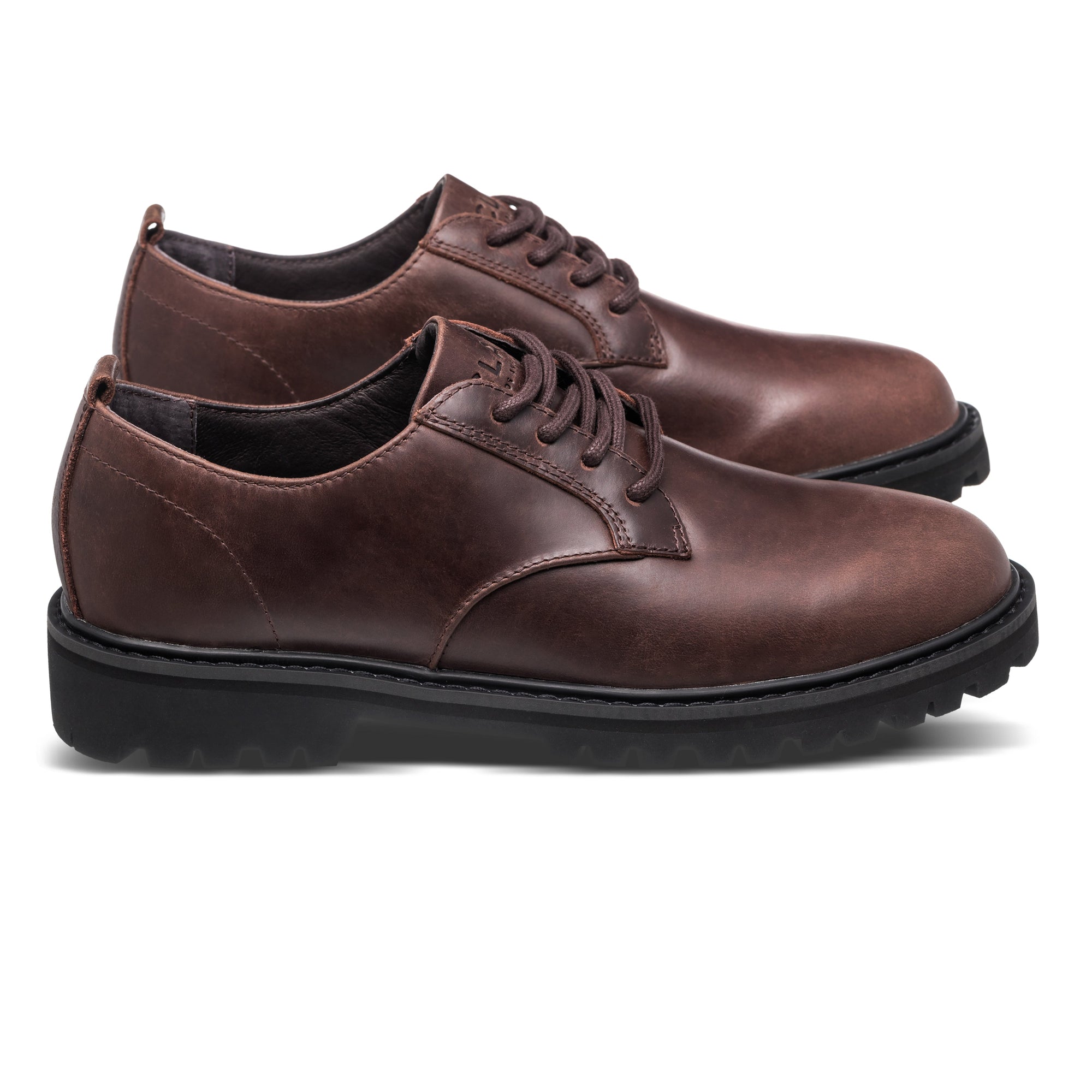 Mens | Logan | Walrus Brown Leather Black