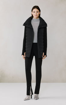 Lola Hybrid Stretch Down Wrap | Black