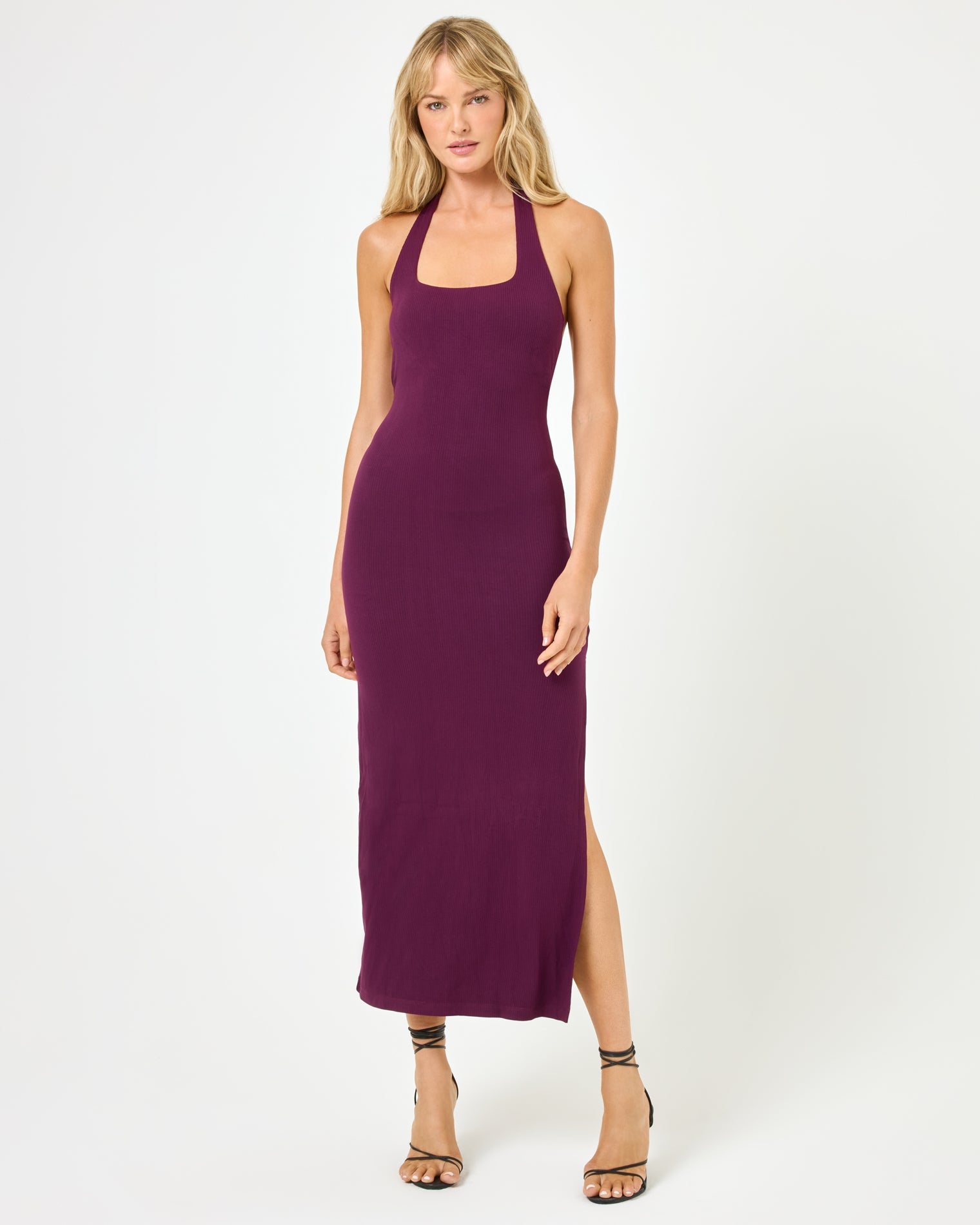 London Dress | Merlot