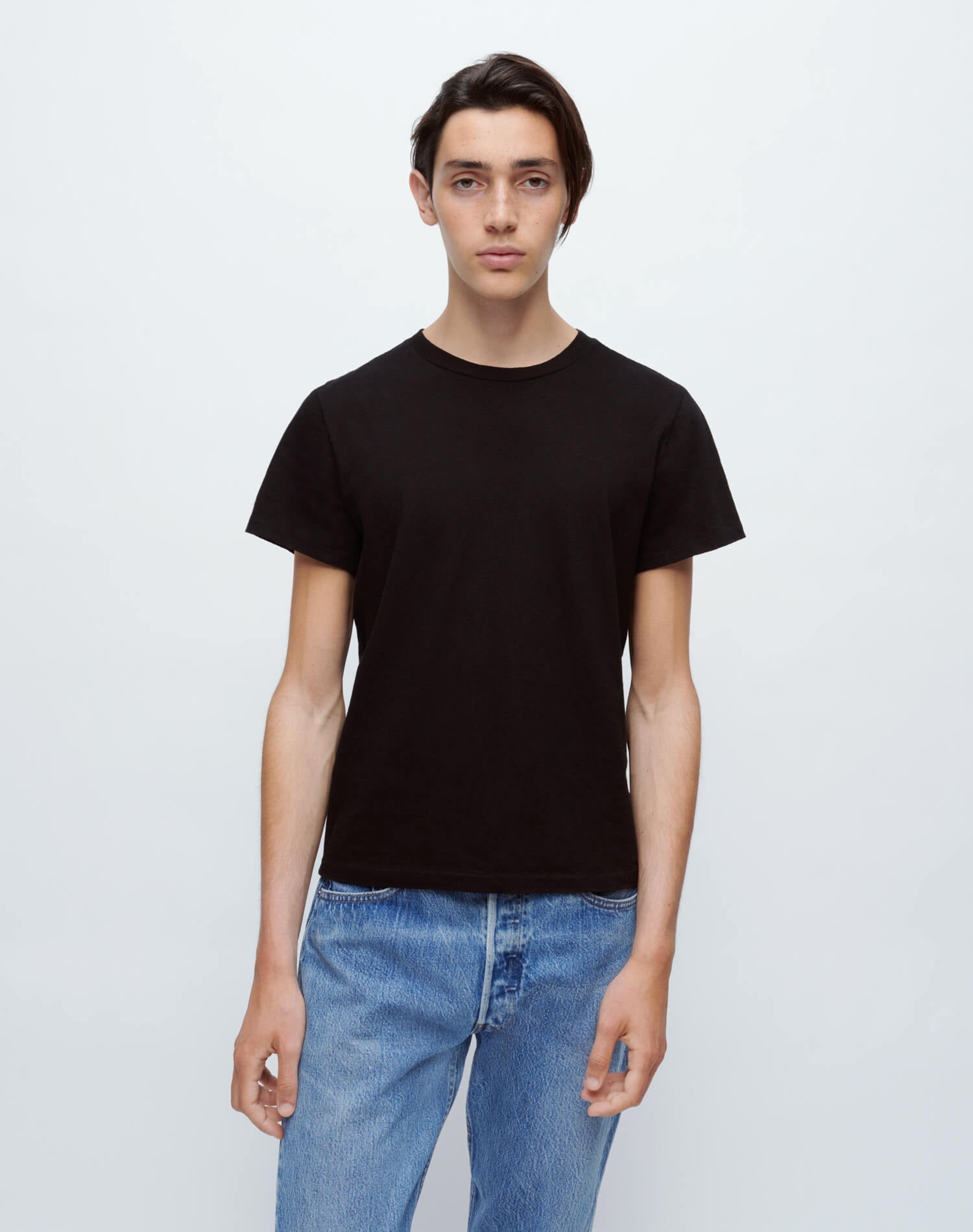 Hanes 60s Slim Tee | Black