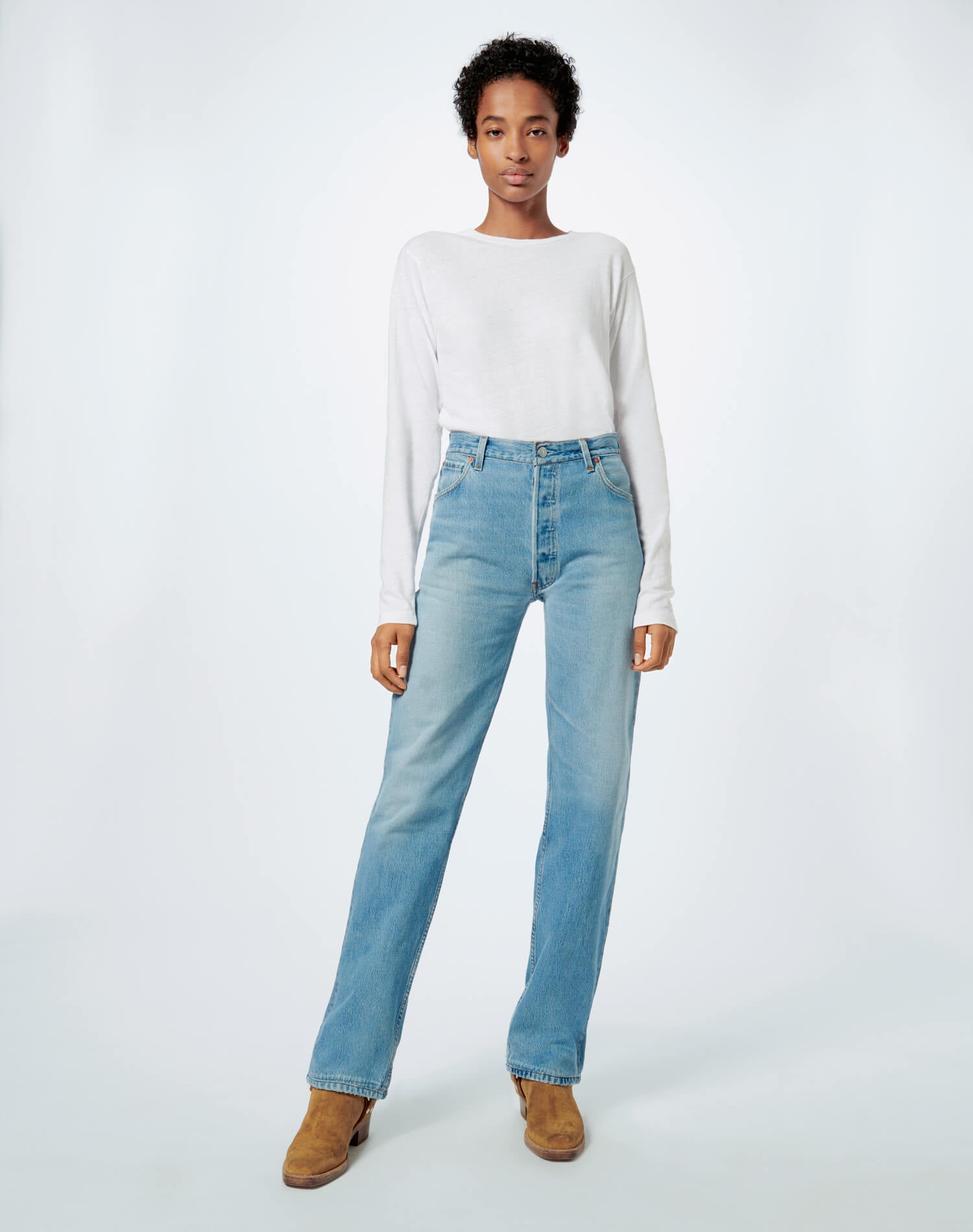 Womens | Upcycled Vintage | Levi's High Rise Loose | One-of-a-kind | Indigo