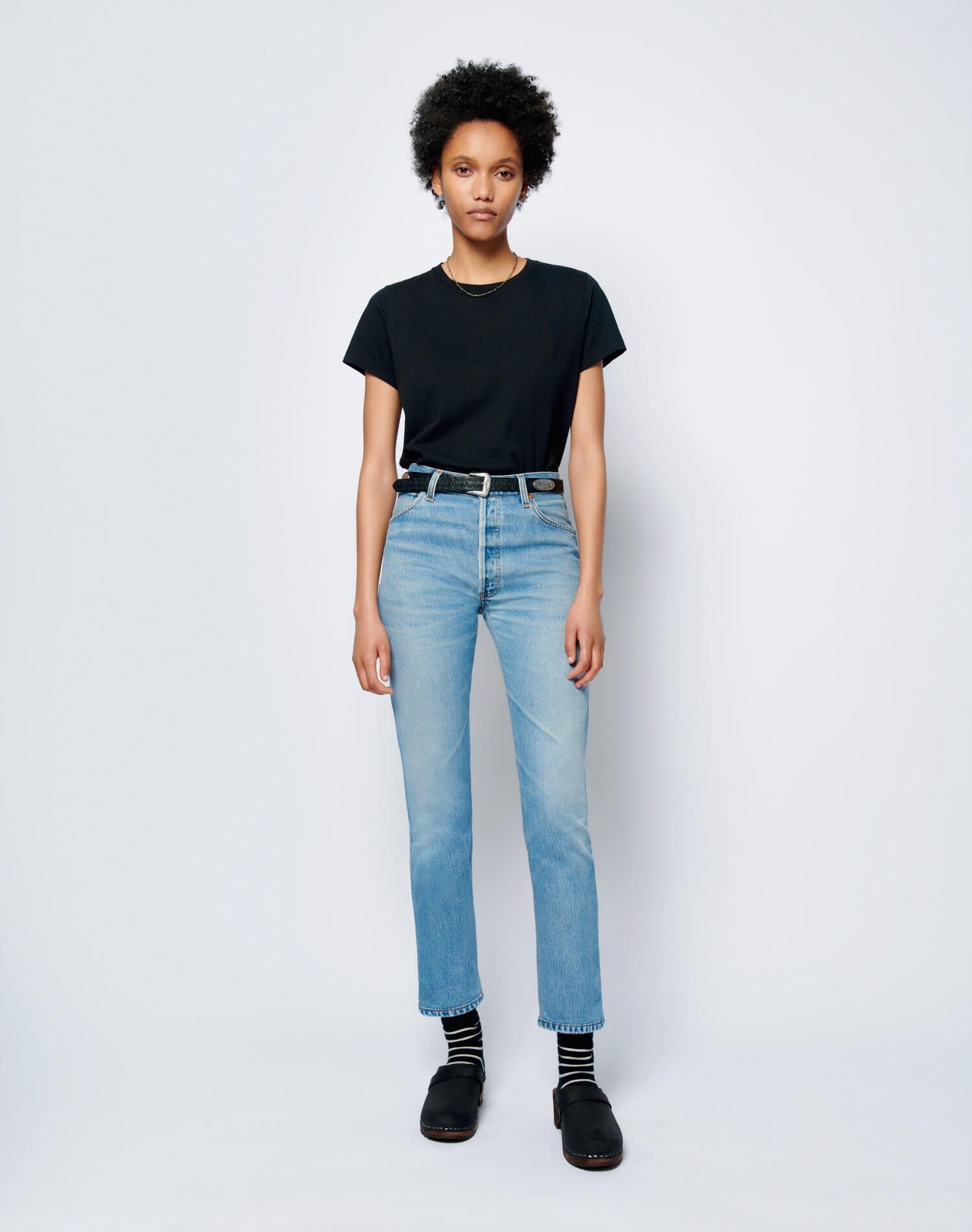 Levi's High Rise Ankle Crop | Indigo