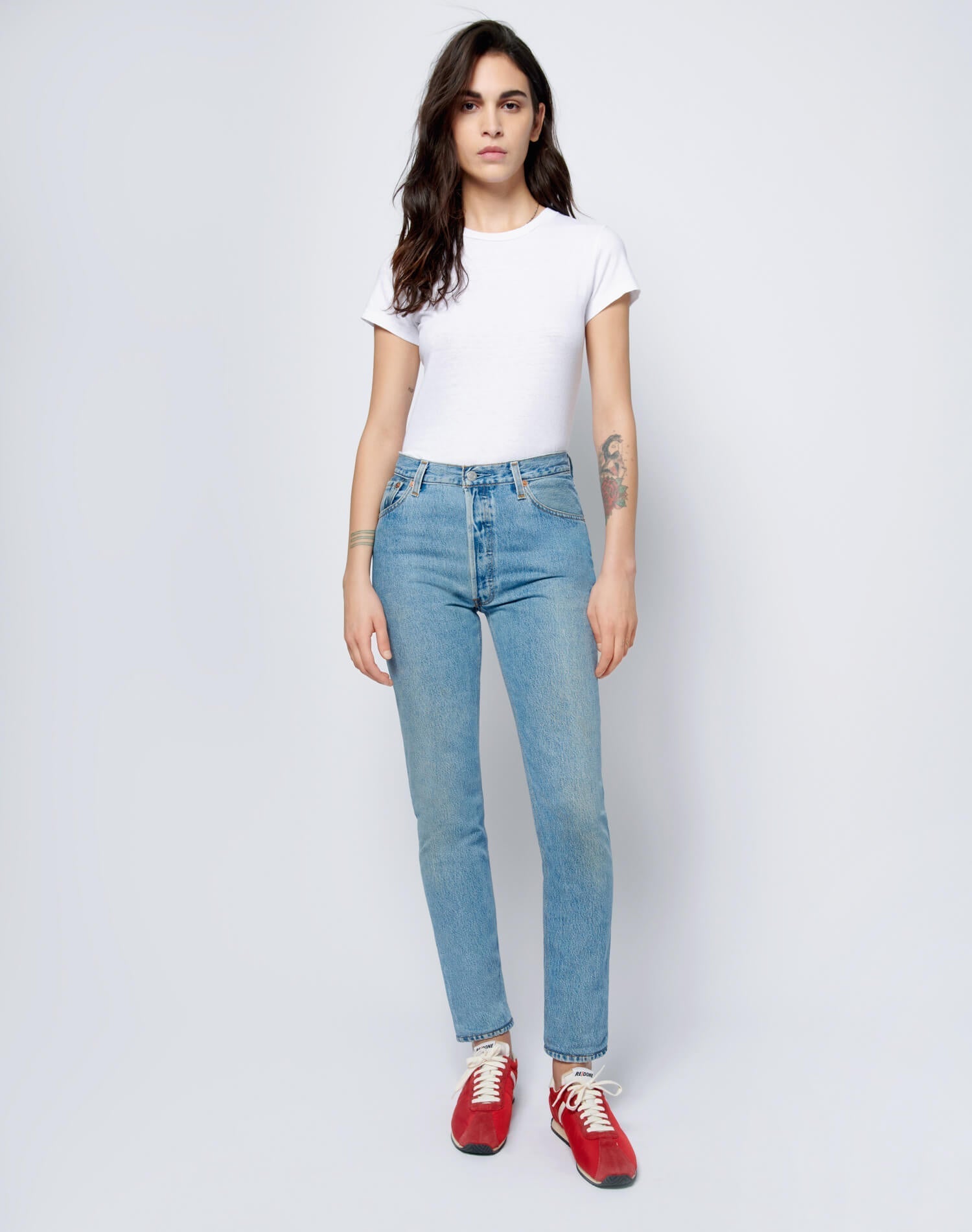 Womens |  Upcycled Vintage | Levi's High Rise Skinny | One-of-a-kind | Indigo
