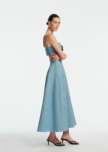 Denim Bandeau | Light Denim