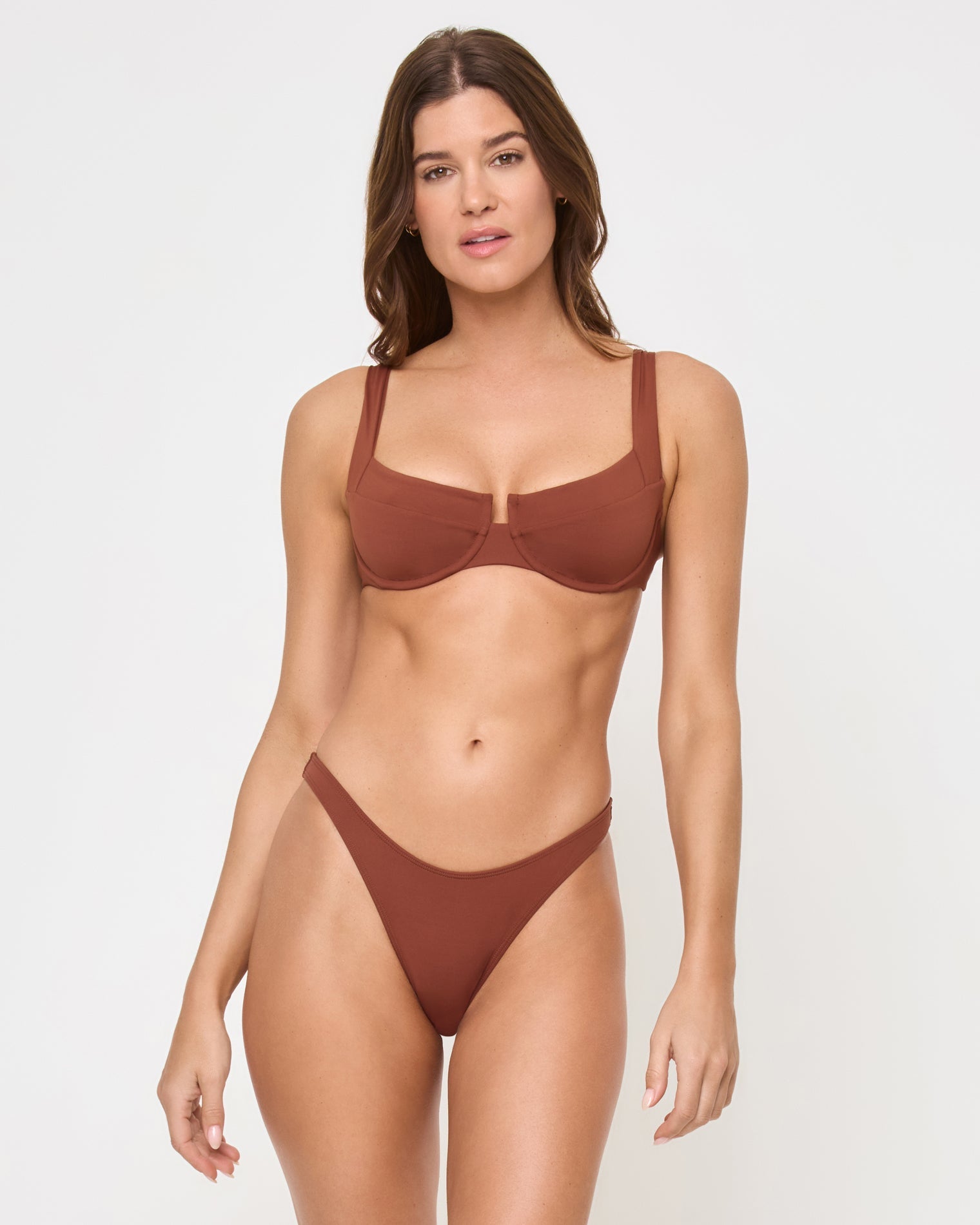 Mako Bikini Top | Tobacco